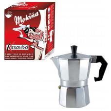 CAFFETTIERA MOKINA IN SCATOLA MEZZA TAZZA 9177 (6pz)